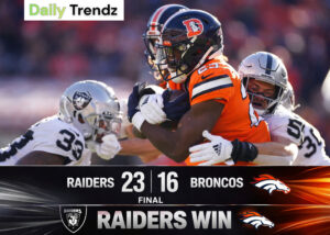 Las Vegas Raiders vs Denver Broncos
