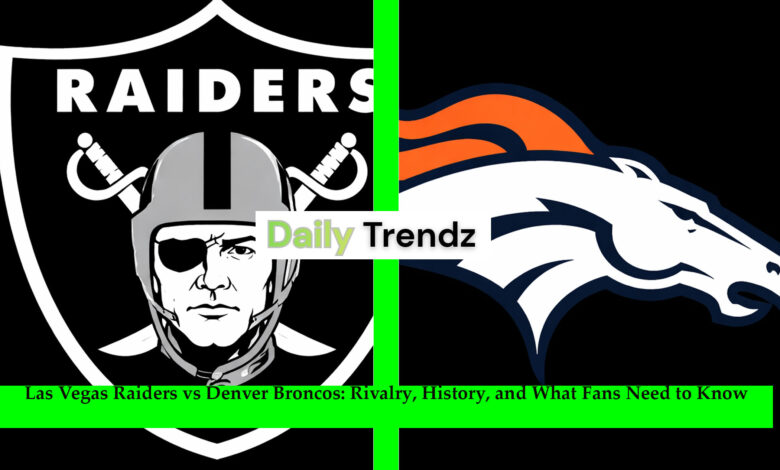 Las Vegas Raiders vs Denver Broncos