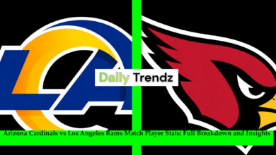 arizona cardinals vs los angeles rams match player stats