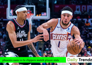 phoenix suns vs la clippers match player stats