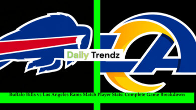 buffalo bills vs los angeles rams match player stats