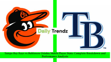 tampa bay rays vs baltimore orioles match player stats