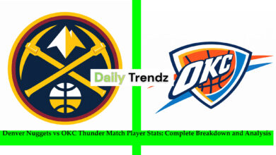 denver nuggets vs okc thunder match player stats