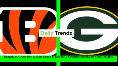 bengals vs green bay packers match player stats