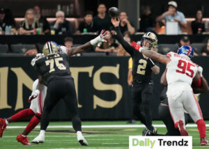 new york giants vs new orleans saints match player stats