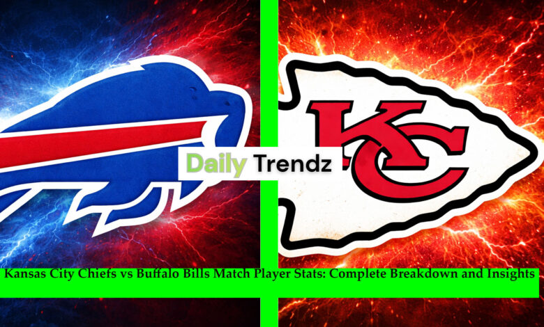 kansas city chiefs vs buffalo bills match player stats
