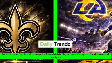 new orleans saints vs los angeles rams match player stats