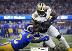 new orleans saints vs los angeles rams match player stats