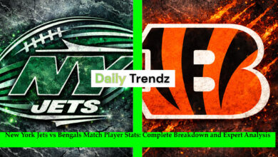 new york jets vs bengals match player stats