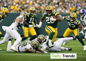new orleans saints vs green bay packers match player stats