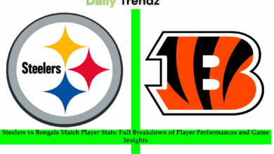 steelers vs bengals match player stats