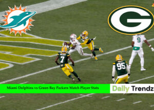 Miami Dolphins vs Green Bay Packers Match Player Stats