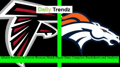 Atlanta Falcons vs Denver Broncos Match Player Stats