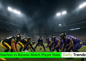 Steelers vs Ravens Match Player Stats