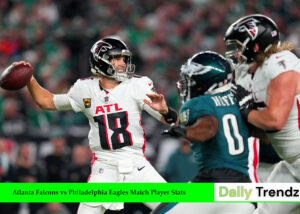 Atlanta Falcons vs Philadelphia Eagles Match Player Stats