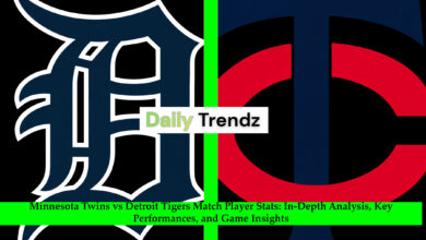 Minnesota Twins vs Detroit Tigers Match Player Stats