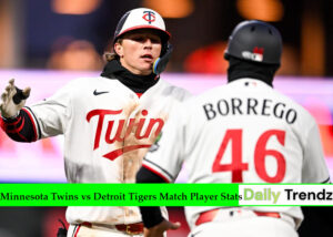 Minnesota Twins vs Detroit Tigers Match Player Stats