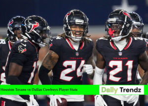 Houston Texans vs Dallas Cowboys Player Stats