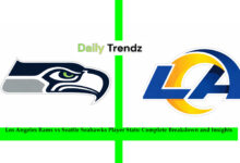 Los Angeles Rams vs Seattle Seahawks Player Stats