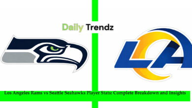 Los Angeles Rams vs Seattle Seahawks Player Stats
