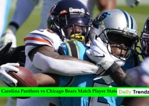 Carolina Panthers vs Chicago Bears Match Player Stats