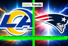 Rams Beat Patriots 28–22