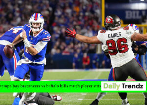 tampa bay buccaneers vs buffalo bills match player stats