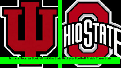 Indiana Hoosiers Football vs Ohio State Buckeyes Football Match Player Stats