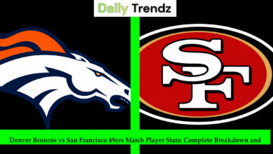 Denver Broncos vs San Francisco 49ers Match Player Stats