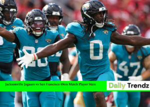 Jacksonville Jaguars vs San Francisco 49ers Match Player Stats