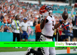 Arizona Cardinals vs Cincinnati Bengals Match Player Stats