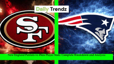 New England Patriots vs 49ers Player Stats