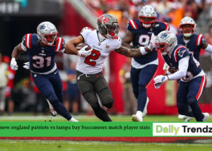 new england patriots vs tampa bay buccaneers match player stats